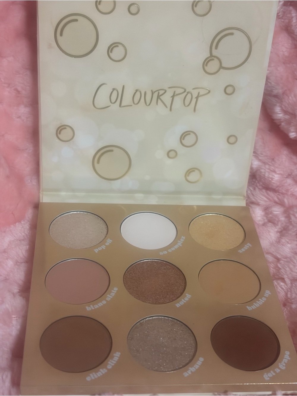 ColourPop Neutral Eyeshadow Palette - Pink & Gold Shades